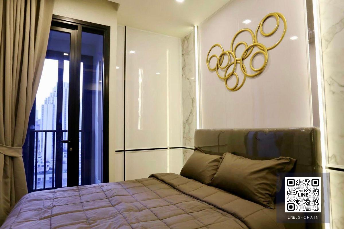 FOR RENT>> Ashton Asoke 🌈⭐ขนาด 31 ตรม. ชั้น17 เฟอร์นิเจอร์และเครื่องใช้ไฟฟ้าครบ ตกแต่งพร้อมเข้าอยู่  ใกล้ BTS อโศก #LV-MO1870
