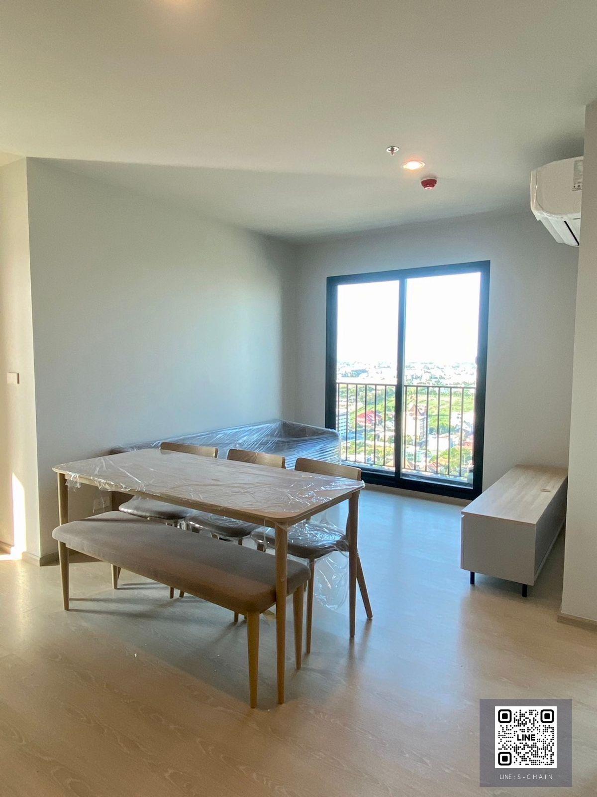 📢FOR RENT 🔥Nue Mega Plus Bangna 3 ห้องนอน 2 ห้องน้ำ ชั้น 32 ตกแต่งเฟอร์นิเจอร์ครบ ห้องใหม่ พร้อมอยู่ ติด Mega / IKEA บางนา #LV-MO1591