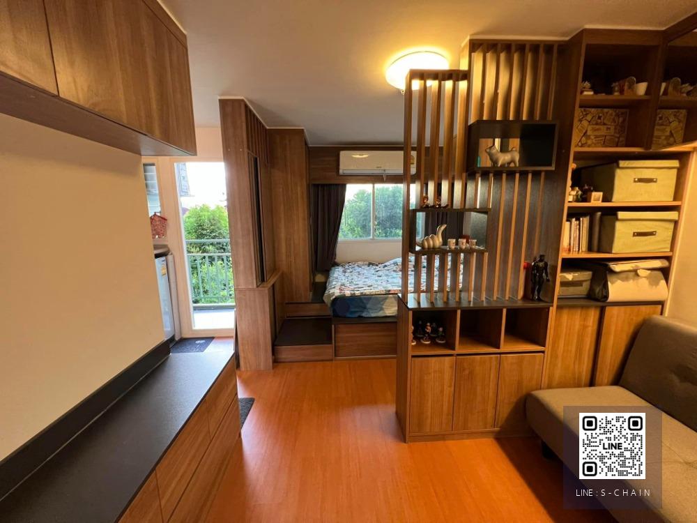 CONDO FOR RENT>> Lumpini Mixx Thepharak - Srinakarin>> ห้องสวย ชั้น 3 เฟอร์ Built-in ติดถนนเทพารักษ์ พร้อมอยู่ #MO-1902