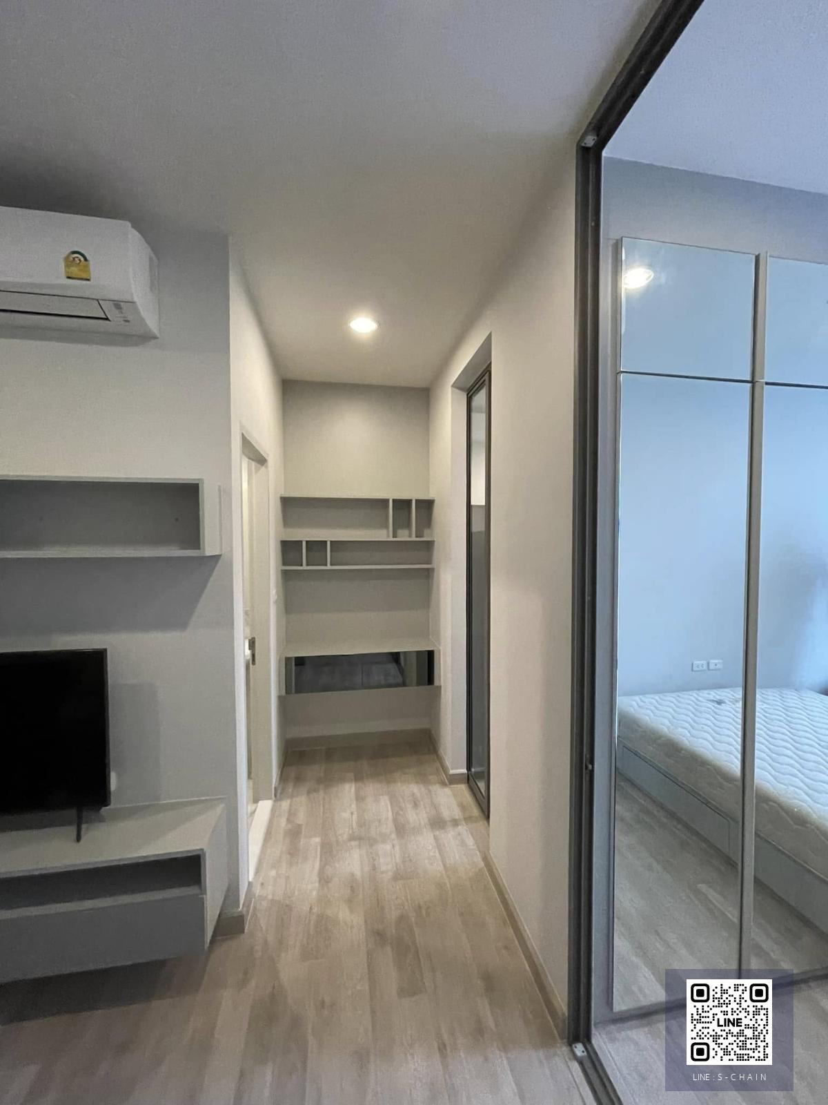 📢FOR RENT>> Niche Pride Taopoon Interchange  🌺28 sqm ชั้น 29 ทิศเหนือ ไม่ร้อน 1 ห้องนอน  floor to celling 2.7 ม. ทำให้โปร่งสบาย #LV-MO1452