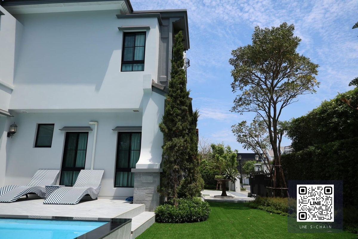 📢🏡HOME FOR RENT >> หมู่บ้านนันทวัน พระราม 9 - กรุงเทพกรีฑาตัดใหม่ ✨⭐ บ้านเดี่ยวหรู Luxury house with Pool Villa แปลงติดสวน ติดสโมสรบ้านหันทิศใต้ แปลงหัวมุม มีความเป็นส่วนตัว #LV-MO1819
