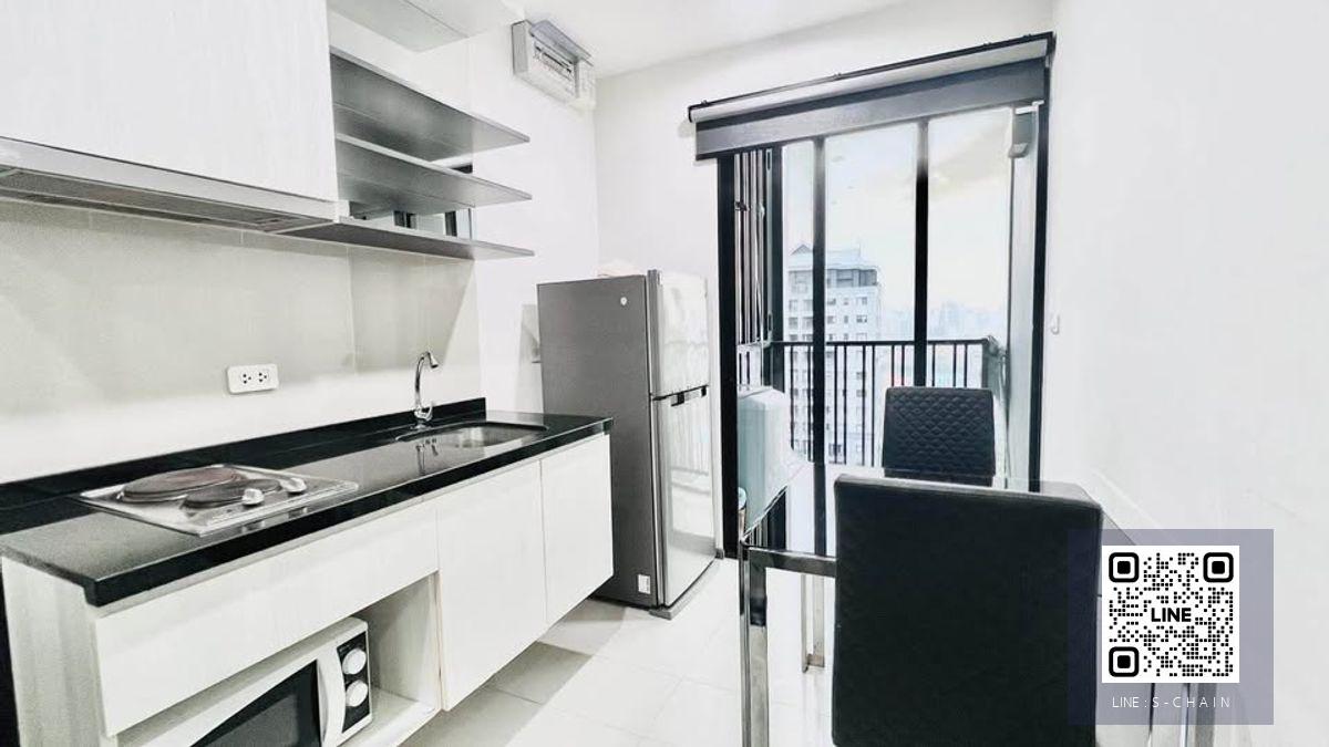 FOR RENT>> The Base Park West>> 📢🌟 ชั้น 23 วิวไม่มีอะไร block ข้างล่างเป็นทางด่วน Free internet Wi-Fi🎁 ใกล้ BTS อ่อนนุช #LV-MO1786