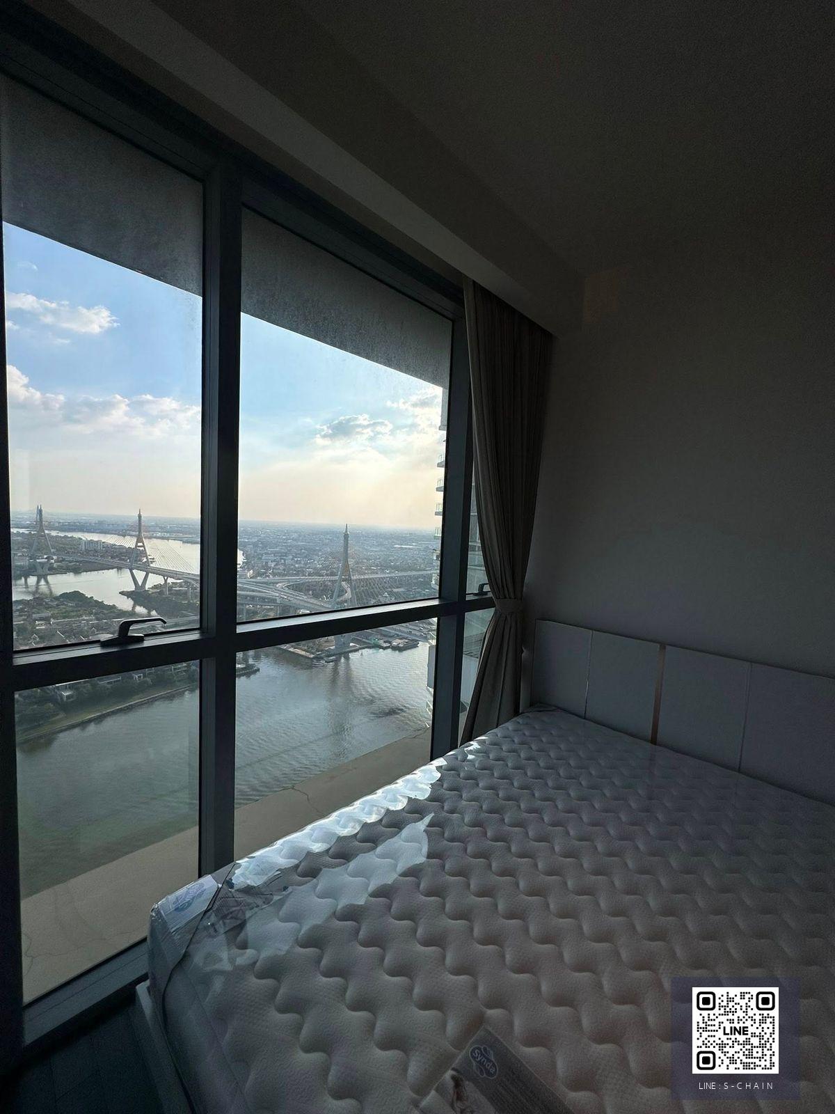 📢⭐FOR RENT>> The PANO Rama 3 ✨คอนโดริมแม่น้ำเจ้าพระยา  ชั้น 46 วิวแม่น้ำเจ้าพระยาและสะพานภูมิพล 1 ขนาด 129.2 ตร.ม. 2 ห้องนอน ห้องสวย เพิ่ง Renovate เฟอร์นิเจอร์ใหม่ ความเป็นส่วนตัวสูง  #LV-MO1952