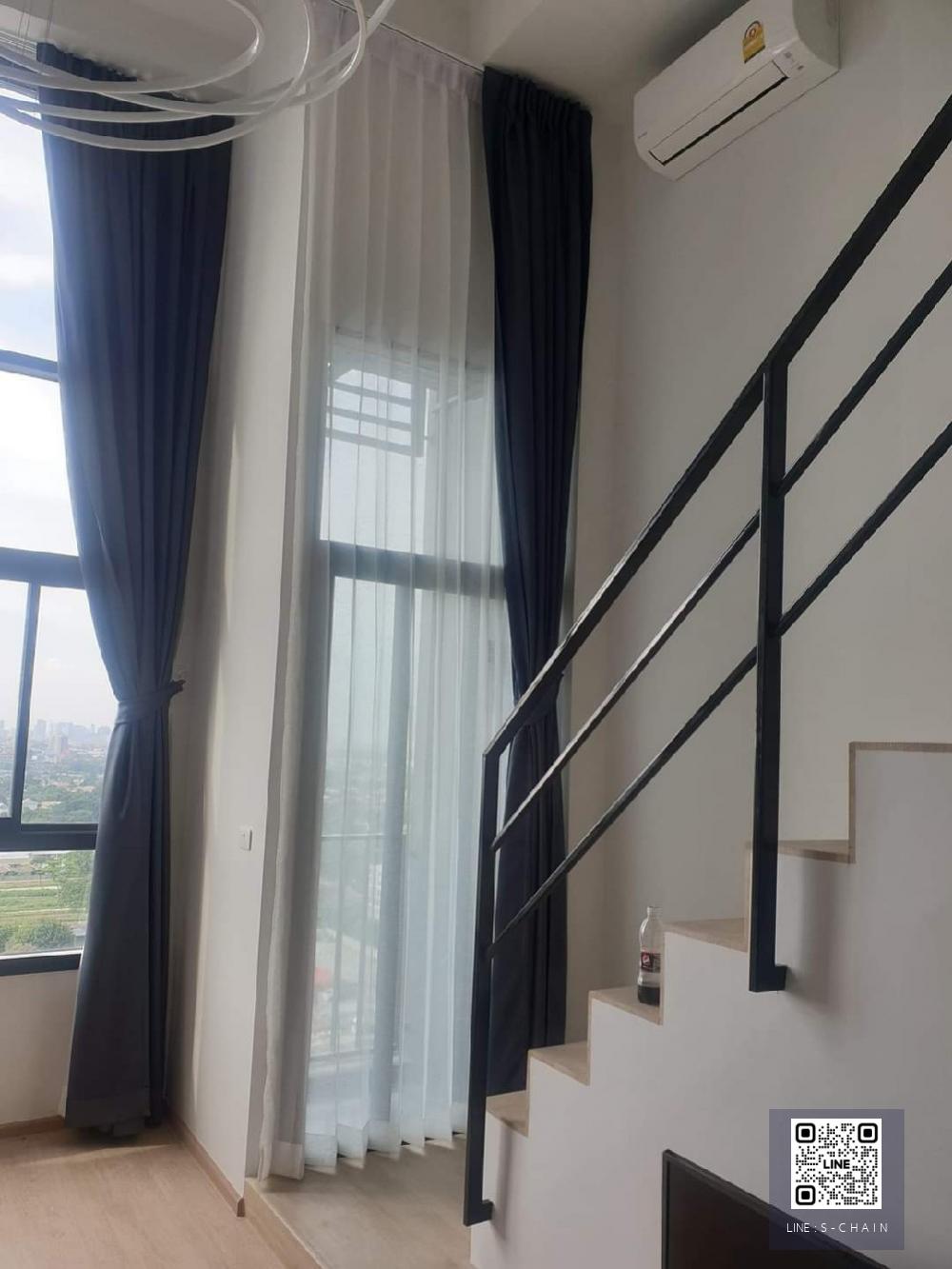 🌟 คอนโด ให้เช่า 🌟I Deo New Rama9 ☆ ทิศเหนือ วิวสวย ตกแต่งสไตล์มินิมอล☆ขนาดห้อง 26 ตร.ม. ชั้น 21#MO-1253