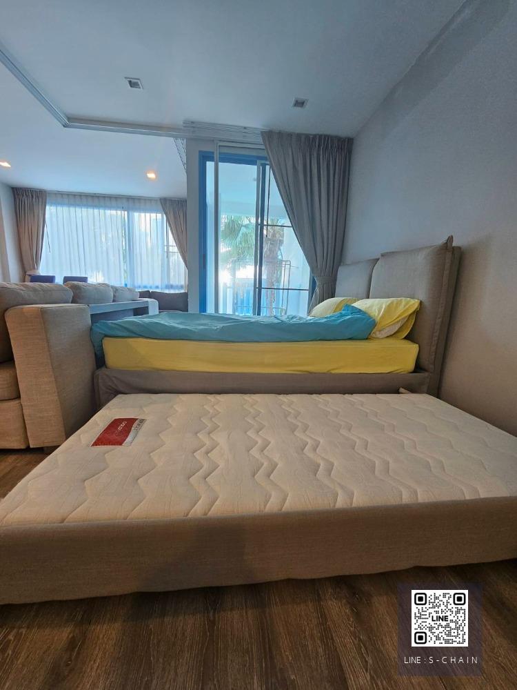 FOR RENT>> The Crest Santora Huahin>> คอนโดหรูติดริมทะเล ขนาดห้อง 45.3 ตร.ม. ชั้น 3 อาคาร E ทิศตะวันออก วิวทะเล #LV-MO426