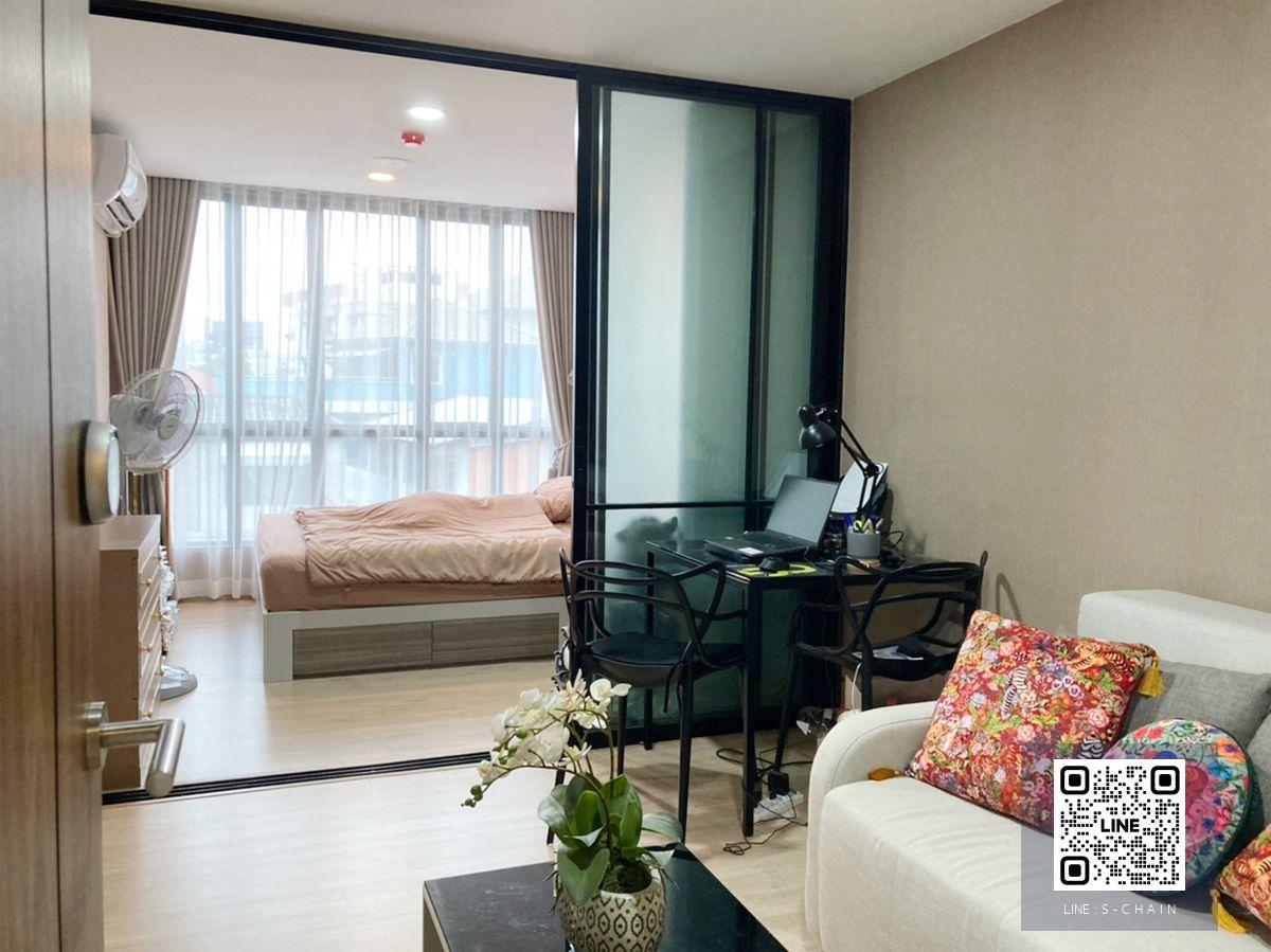 ⭐FOR RENT>> The Cube Urban Sathorn Chan>> ✨📢ใกล้ทางด่วน ชั้น 4  ระเบียงหันทิศตะวันออกเฉียงใต้ แดดไม่ร้อนมาก  ภายในตกแต่งครบพร้อมเฟอร์นิเจอร์ #LV-MO1855