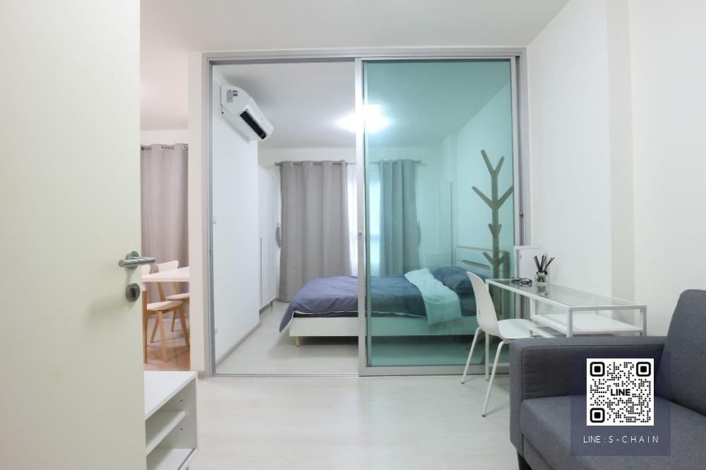 FOR RENT>> Aspire Ladprao 113>> ชั้น 2 ห้องขนาด 28 ตร.ม. ห้องฝั่งทิศตะวันออก แดดเช้า เฟอร์นิเจอร์ครบ เดินทางสถดวก ใกล้ NIDA ติดรถไฟฟ้าสายสีเหลือง สถานีบางกะปิ #LV-MO205