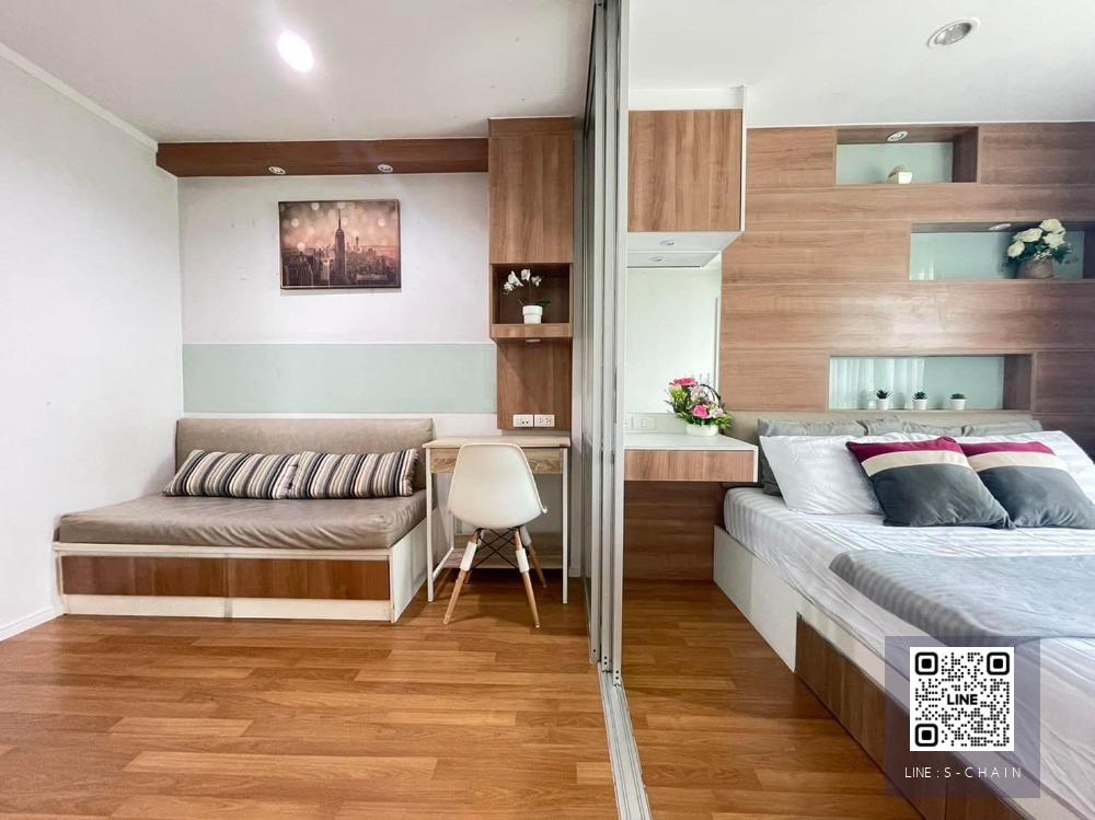 🎊🔥FOR RENT>> Lumpini Park Rama9 - Ratchada>> 26 ตรม ชั้น14 ตึก A วิวโล่งทิศตะวันออก บิ้วอินทั้งห้องสวย เครื่องใช้ไฟฟ้าครบ ใกล้ MRT พระราม 9 #LV-MO762