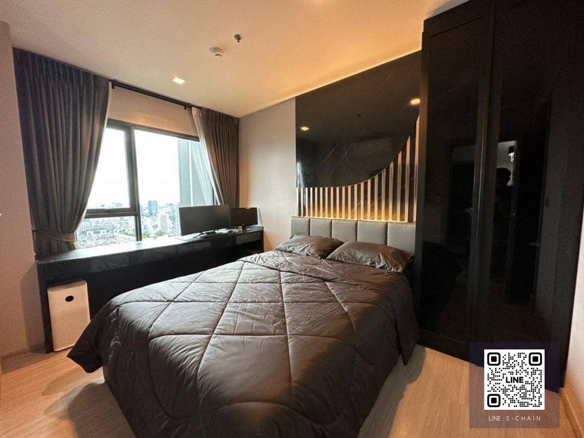 📢FOR RENT🔥Life Asoke Rama 9 >> ชั้น 39 วิวสวย ห้องสวย ห้องมุม Built in ทุกห้อง พร้อม jaz sofa และ smart tv 2 ห้องนอน ใกล้ MRT พระราม 9 #LV-MO1599