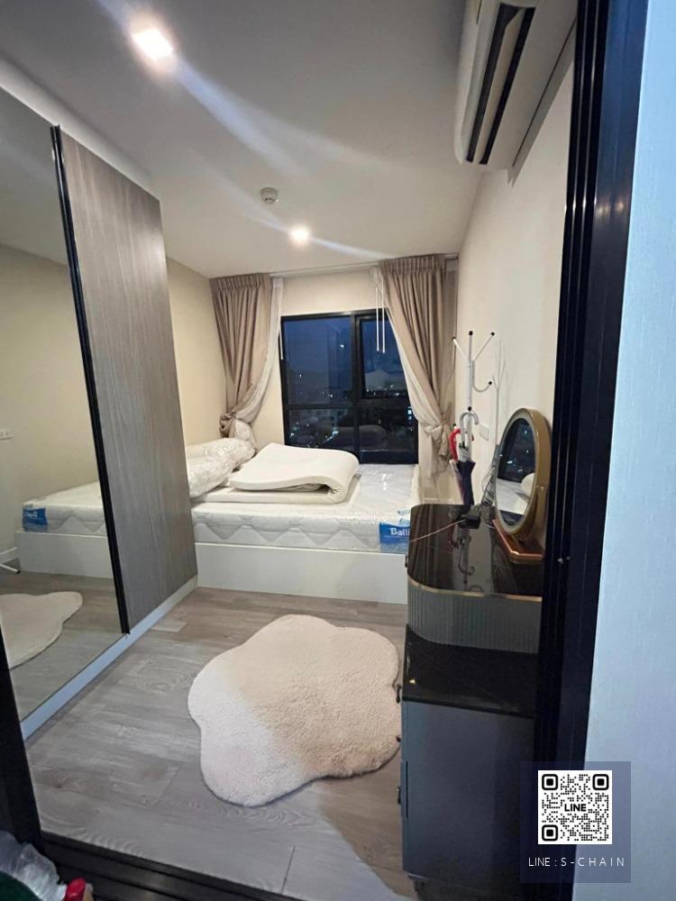 🔥🔻FOR RENT>> B Loft Lite Sukhumvit 107>> 26 ตรม.  ชั้น  8 เฟอร์นิเจอร์พร้อมเครื่องใช้ไฟฟ้าครบ พร้อมอยู่ ใกล้ BTS แบริ่ง #LV-MO575