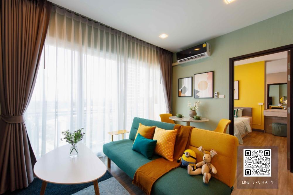 FOR RENT>> The Prio Condo Chiangmai>> เดินทางสะดวก เดินไปโรบินสันได้ ชั้น 13 ระเบียงวิวดอยสุเทพ #LV-M074