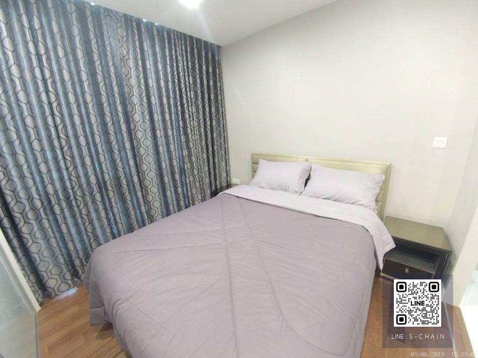 FOR RENT>> The Metropolis Samrong Interchange>> ชั้น 15 (วิวสระน้ำ) ตกแต่งครบ เฟอร์นิเจอร์ Built-in ติด BTS สำโรง รถไฟฟ้าสายสีเหลือง #LV-MO155