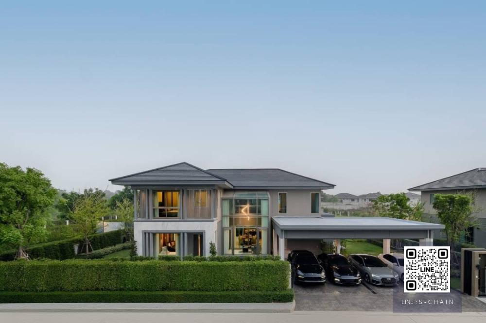 HOME FOR SALE>> The Signature Perfect Masterpiece Krungthep Kreetha>> บ้านเดี่ยว 2 ชั้น แต่งครบ พร้อมอยู่ 5 ห้องนอน จอดรถได้ 4 คัน ใกล้ รร.นานาชาติ Brighton #LV-MO330