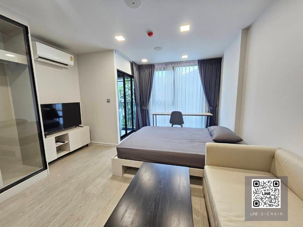 🌈🔥FOR RENT>> Atmoz Oasis Onnut>> อาคาร E ชั้น 2  ติดรถไฟฟ้า ใกล้ถนน เดินทางสะดวก ห้องใหม่ เงียบสงบ #LV-MO904