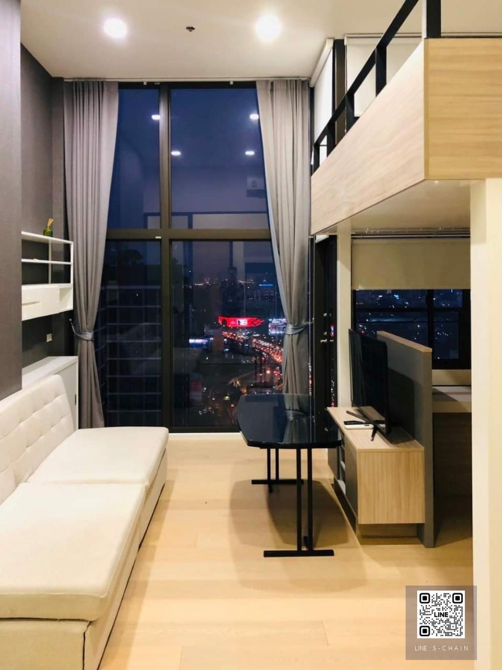 🍁 คอนโด ให้เช่า 🍁Chewathai Residence Asoke ขนาดห้อง 33.48 ตร.ม. ชั้น 25#MO-1104