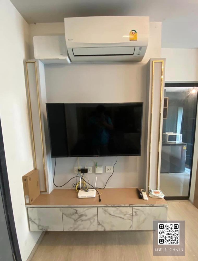 FOR RENT>> The Tree Dindang Ratchaprarob>> ห้อง Studio 22.92 ตร.ม. ชั้น 2 เฟอร์นิเจอร์ครบ ใกล้ BTS อนุสาวรีย์ #LV-MO262