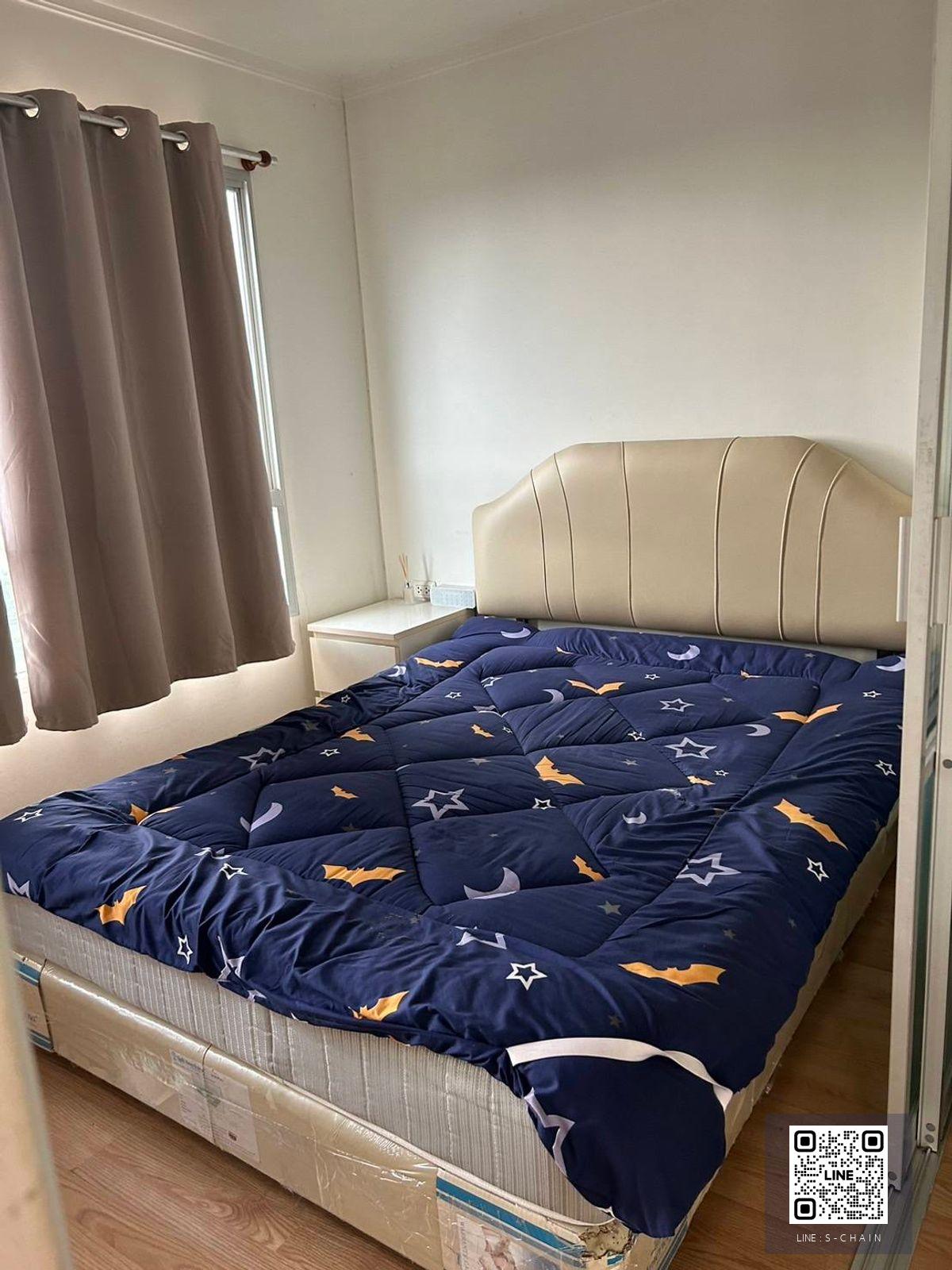 FOR RENT>> Lumpini Ville Lasalle - Bearing>> ชั้น 17 ใกล้ลิฟท์ เฟอร์นิเจอร์พร้อมเครื่องใช้ไฟฟ้าครบ ใกล้ BTS แบริ่ง-ลาซาล #LV-MO1788