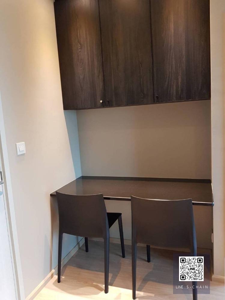 ❄️FOR RENT>> Noble Revolve Ratchada>> ชั้น 16 ขนาดห้อง 26 ตร.ม. ห้องมุม  ทิศเหนือ ไม่ร้อน เฟอนิเจอร์บิ๊วอิน ติด MRT ศูนย์วัฒนธรรม #LV-MO817