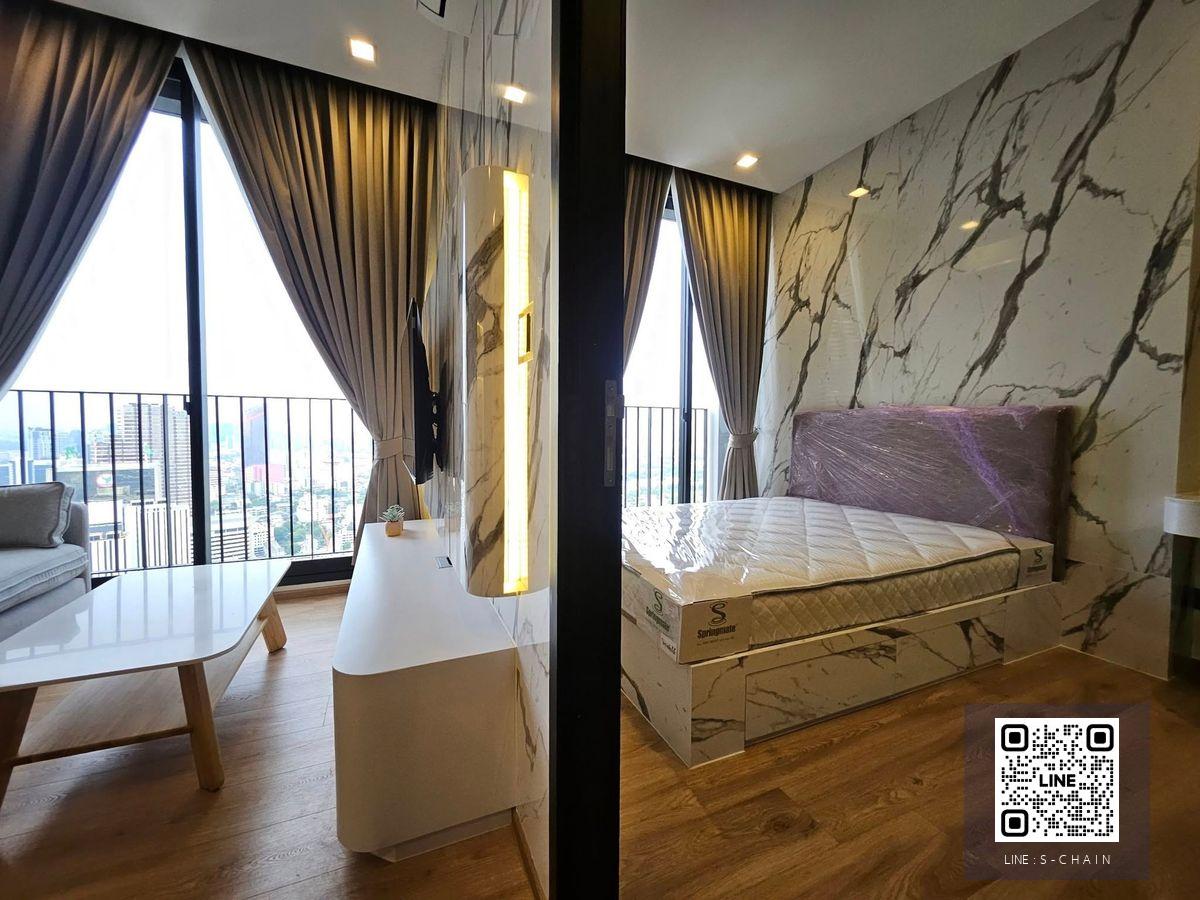 🌟FOR RENT 🌈Noble Around Ari>> ชั้น 36 ห้องใหม่ เพิ่งตกแต่งเสร็จ Fully Furnished พร้อมเข้าอยู่ ชั้นสูง ลมเย็น วิวดีมาก ติด BTS อารีย์ #LV-MO1845