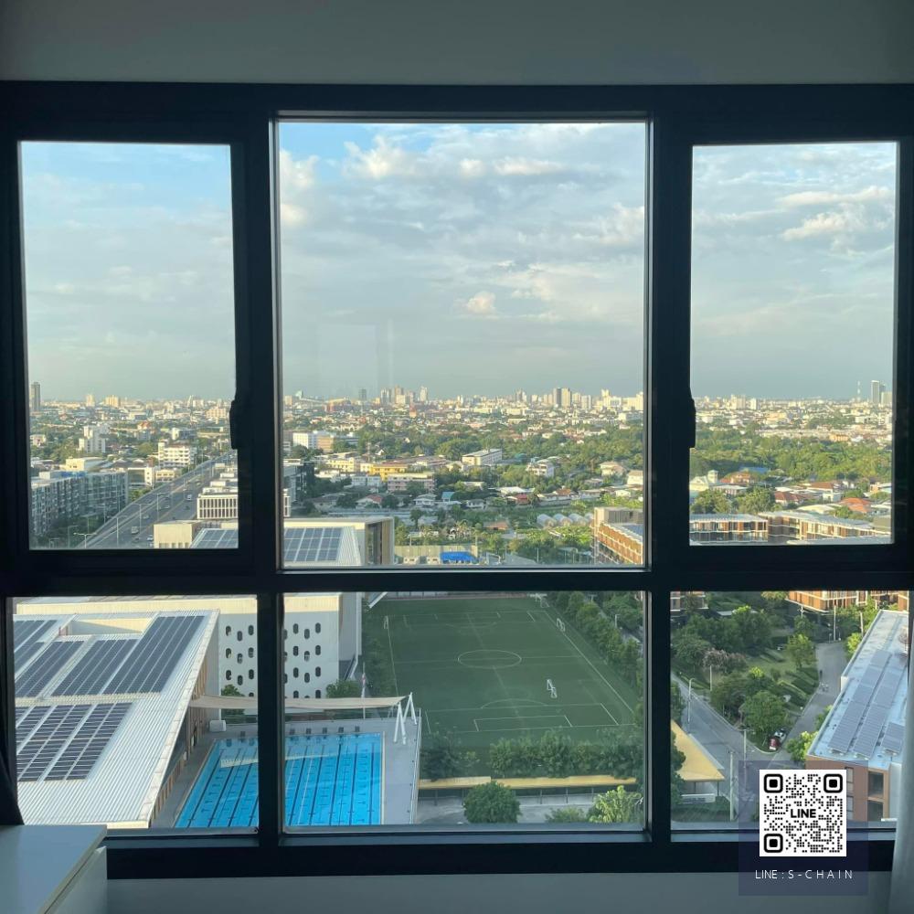 ☘️⛅️For rent คอนโด ✦The Base Park East Sukhumvit 77✦ ห้องมุม ชั้น 20 วิวสวย เฟอร์นิเจอร์ครบ 🌟✨ #HF2086