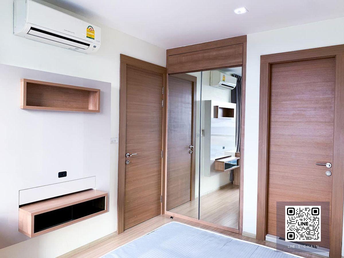 FOR RENT>> Rhythm Ratchada - Huaikwang>> ห้องมุม ชั้น 11  เลขห้องสวยอยู่แล้วดีอยู่แล้วเฮง  เฟอร์นิเจอร์เครื่องใช้ไฟฟ้าครบ ใกล้ MRT ห้วยขวาง #LV-MO1797