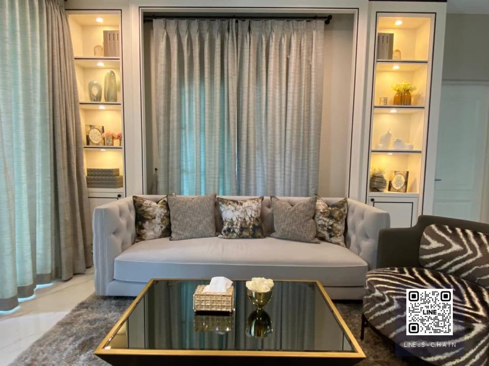 HOME FOR RENT>> บ้านเดี่ยว หมู่บ้านนันทวัน รามอินทรา - พหลโยธิน 50>> บ้านเดี่ยวสุดหรู ทำเลดีที่สุด ถนนเทพรักษ์ ขนาด 278 ตร.ม. 4 ห้องนอน #LV-MO353