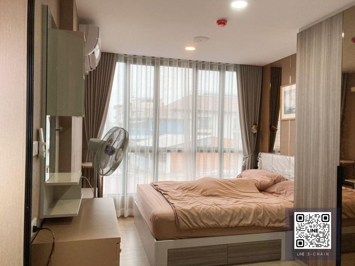 ⭐FOR RENT>> The Cube Urban Sathorn Chan>> ✨📢ใกล้ทางด่วน ชั้น 4  ระเบียงหันทิศตะวันออกเฉียงใต้ แดดไม่ร้อนมาก  ภายในตกแต่งครบพร้อมเฟอร์นิเจอร์ #LV-MO1855