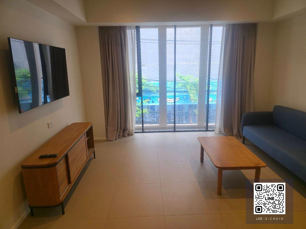 🍀📢FOR RENT>> YOLK Residences ⭐Residences สร้างใหม่ 10 ชั้น 🐶🐱 Pet friendly ใกล้MRTสามย่าน เพียง 500 เมตร ชั้น 2 ห้องกว้าง 50 ตร.ม #LV-MO1962