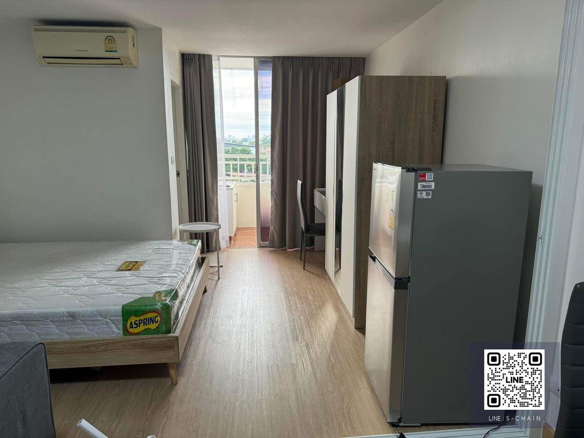 🔥✨FOR RENT>> Ratchada City Condo ⭐ตึกไพริน ชั้น 7  ห้อง 29.5ตรม.ใกล้ MRT ห้วยขวาง และ MRT สุทธิสาร #LV-MO2014