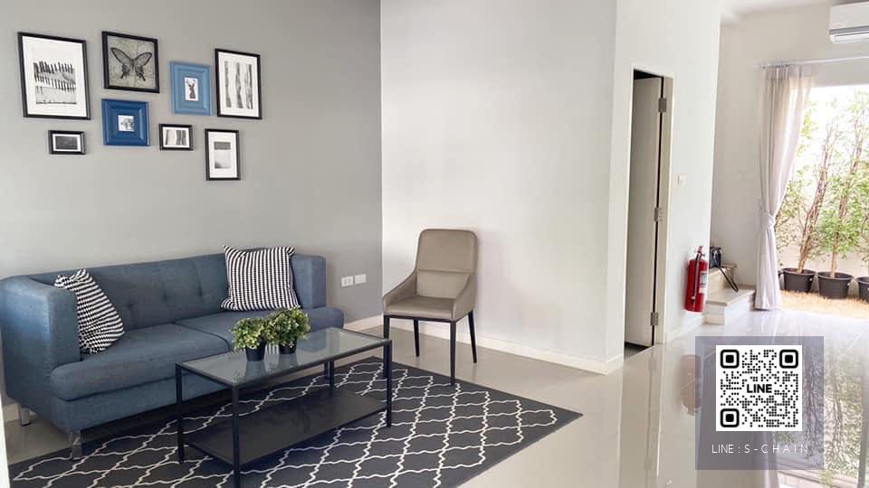 🌈TOWN HOME FOR RENT>> Indy 2 Bangna KM.7>> ทาวน์โฮม 2 ชั้น ขนาด 90 ตร.ม 2 ห้องนอน บ้านสวย แต่งครบ พร้อมอยู่ #LV-MO1354