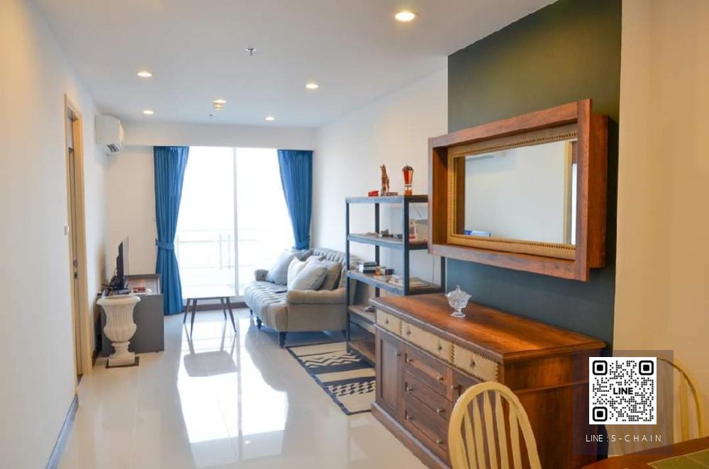 🌟 คอนโด ให้เช่า 🌟Supalai Prima Riva (พระราม 3)วิวแม่น้ำเจ้าพระยา ห้องพักตกแต่งครบขนาดห้อง 60 ตร.ม. ชั้น 41#MO-1246