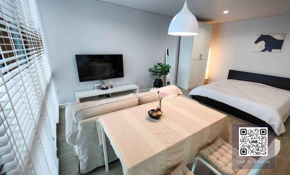 FOR RENT>> Lumpini Park View>> ห้อง Studio ชั้น 17 (วิวสวนลุม) ห้อง Renovate ใหม่ ติด MRT ลุมพินี #LV-MO102