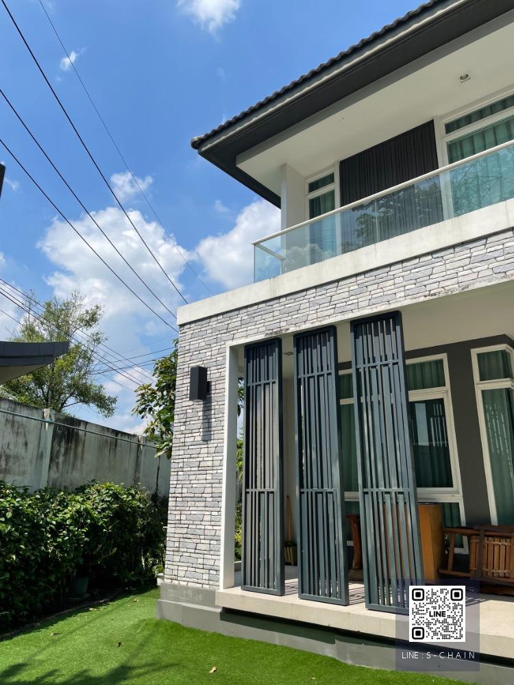 🍀🏡HOME FOR RENT>> Mantana Onnut - Wongwaen5>> บ้านเดี่ยว 2 ชั้น 66 ตร.ว. 3 ห้องนอน บ้านสวยแต่งครบ เดินทางสะดวก ใกล้ถนนคู่ขนานกาญจนาภิเษก ใกล้ Mega บางนา #LV-MO839