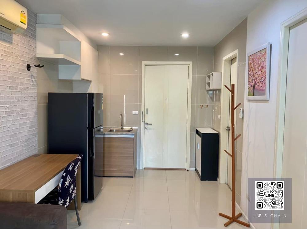 FOR RENT>> Happy Condo Ladprao 101>>  ตึก G ชั้น 4 ขนาด 41 m2 พร้อมที่จอดรถ เฟอร์นิเจอร์ครบ #LV-MO1342