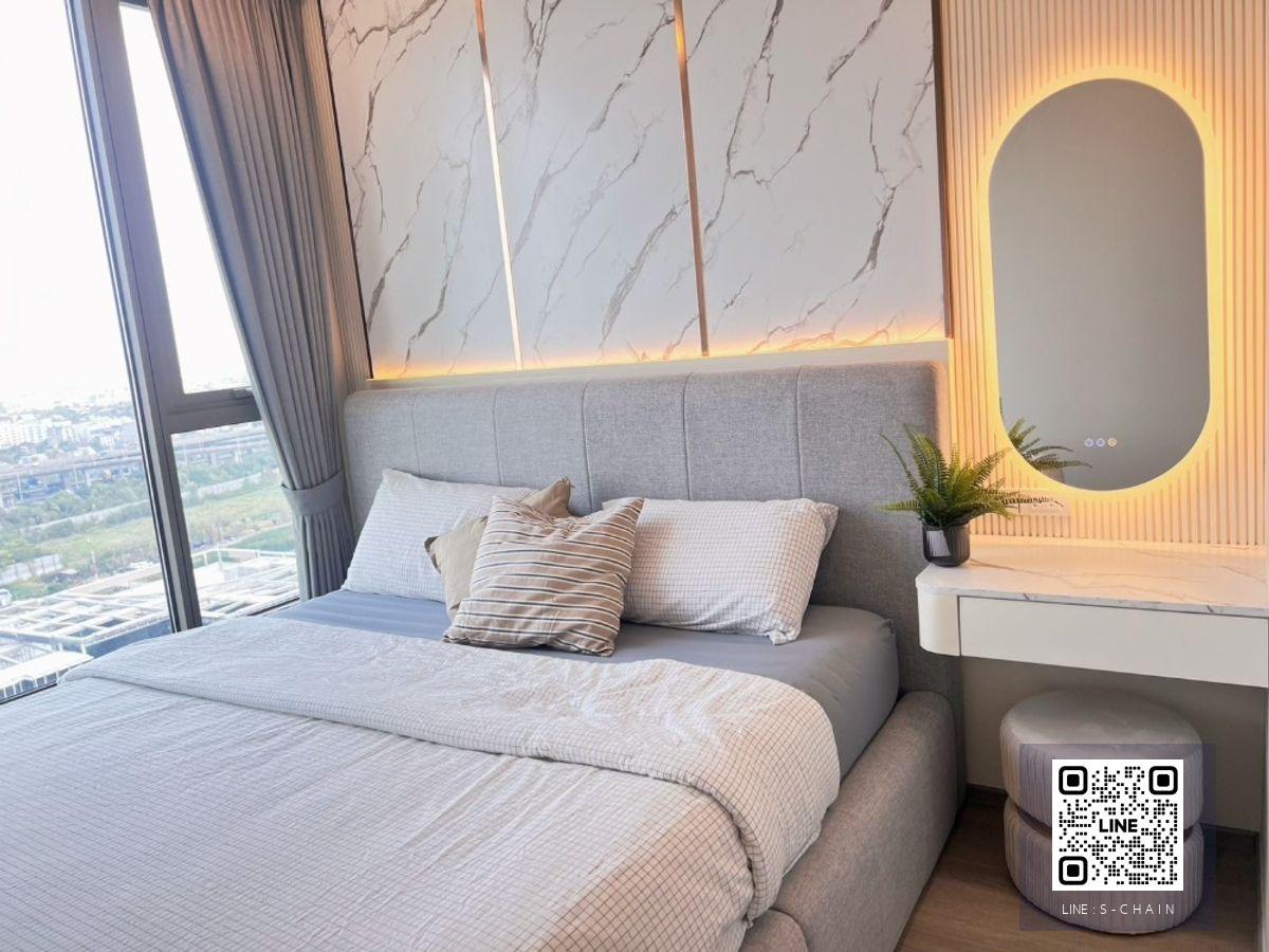 FOR RENT ⭐Whizdom The Forestias (Destinia) 🎉คอนโดหรู ความเป็นส่วนตัวสูงชั้น 16 ขนาด 35 ตร.ม เฟอร์นิเจอร์ตกแต่งครบ พร้อมเครื่องใช้ไฟฟ้า #LV-MO1645