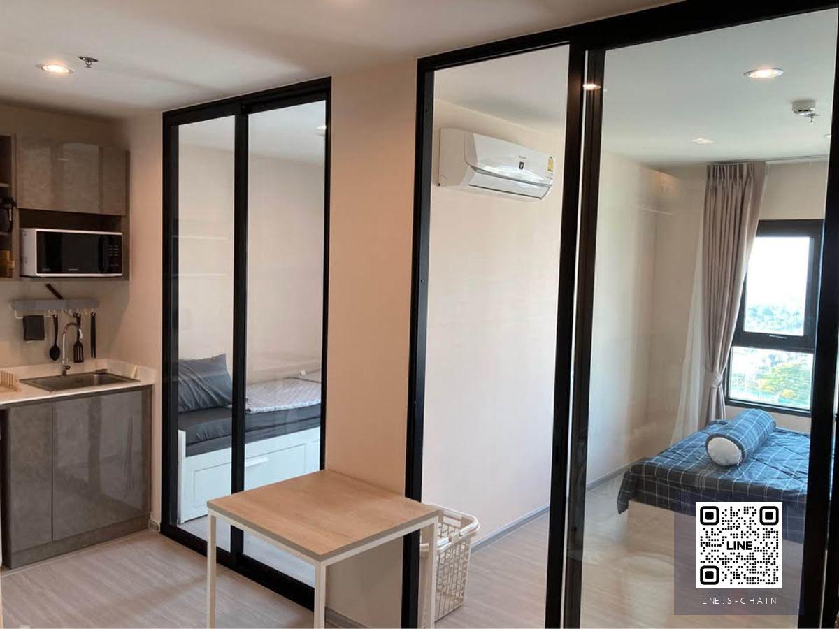 FOR RENT>> Aspire Erawan Prime >> ห้อง 1 Bed Plus ชั้น 14 วิวโล่ง ไม่มีตึกบัง ติดรถไฟฟ้าสายสีเขียวสถานช้างเอราวัณ0 เมตร ระเบียงหันทิศเหนือ แดดไม่เข้าทั้งเช้า บ่าย  #LV-MO1762