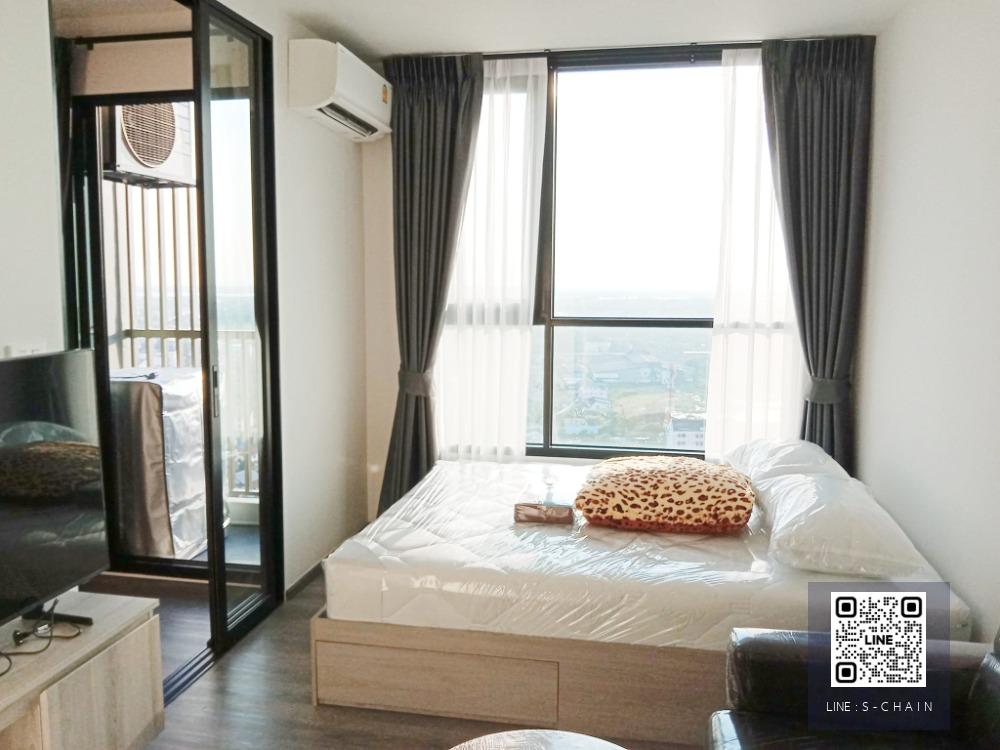 🚩⭐FOR RENT>> The Origin Sukhumvit - Sailuat E22 Station>> ห้องสวย ชั้น 24 วิวทะเล เฟอร์นิเจอร์ Built-in ใกล้ BTS สายลวด #LV-MO845