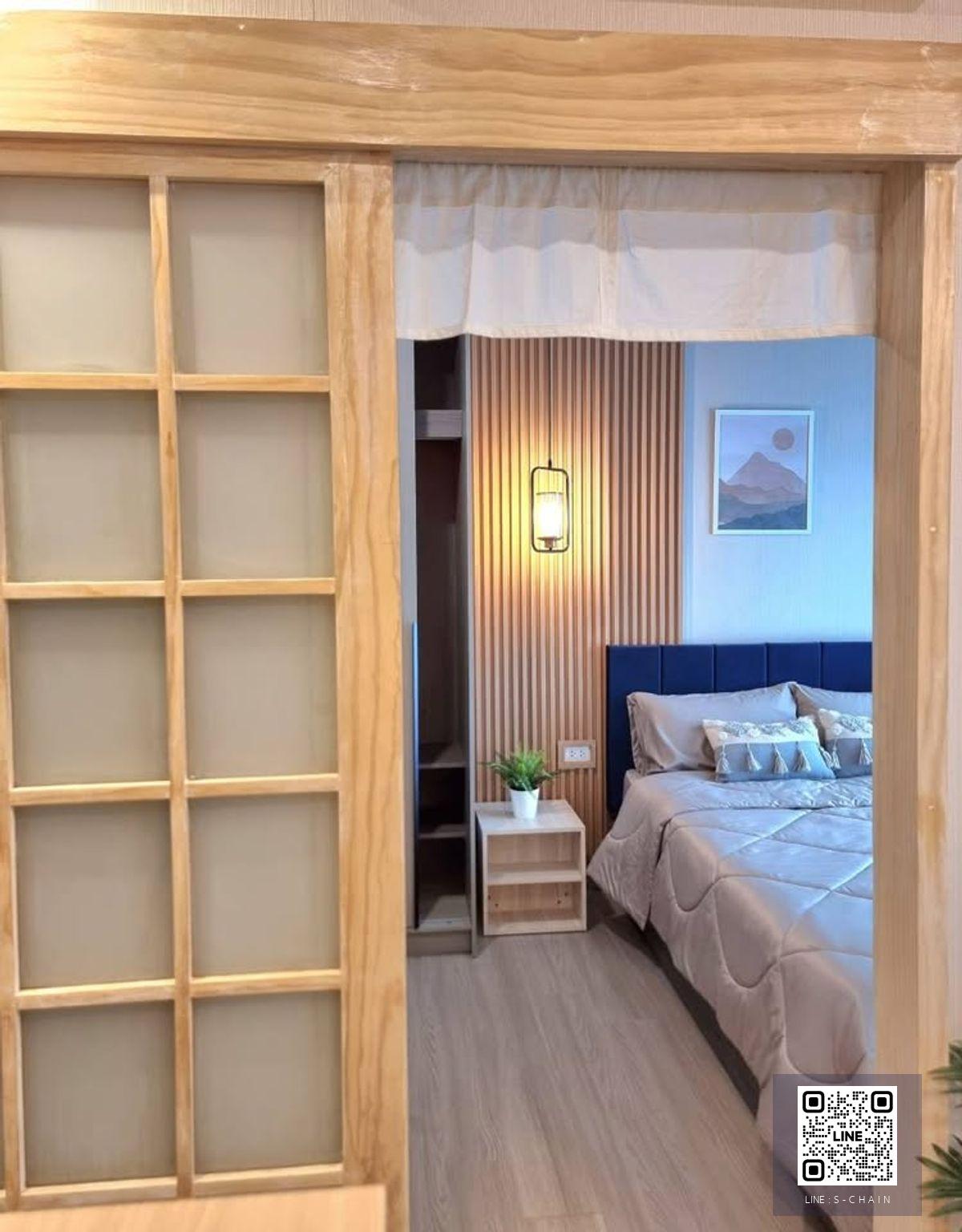 FOR RENT>> The Base Phetchaburi - Thonglor>> ชั้น 20 ขนาด 33.25 ตร.ม ตกแต่งสไตล์ Muji อบอุ่น  ประตูเป็นสไตล์ญี่ปุ่น น่ารักมากๆ ใกล้ รพ.กรุงเทพ 250 เมตร MRT เพชรบุรี #LV-MO1766