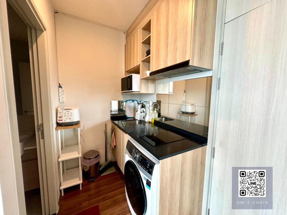 📢FOR RENT>> Noble Revolve Ratchada 2>> ติด MRT ศูนย์วัฒนธรรม 40 เมตร ห้อง Studio  ขนาด 23ตรม. ชั้น 35  ตรงข้ามเป็นห้างเอสพลานาดรัชดา และสถานฑูตจีน #LV-MO1396