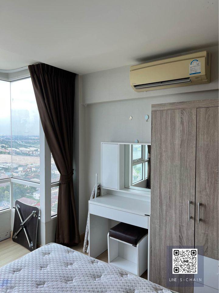 🔥✨FOR RENT>> M Society Condominium>> ตึก A ชั้น 28 ขนาดห้อง 29.1 ตร.ม. วิวสวย เฟอร์นิเจอร์ครบ พร้อมอยู่ ใกล้ BTS ศรีรัช #LV-MO623