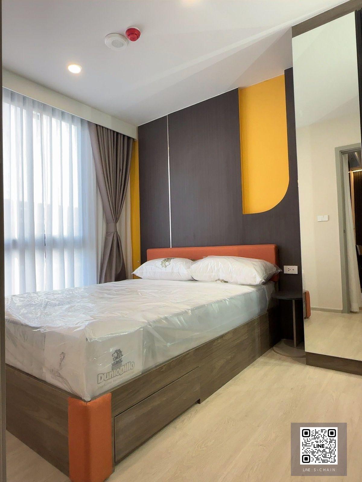 🌈🍀FOR RENT>> Nue Core KhuKhot ⭐ ใกล้ BTS คูคต  ตึก E ชั้น 8 เฟอร์นิเจอร์ตกแต่งครบ พร้อมเครื่องใช้ไฟฟ้า #LV-MO1887