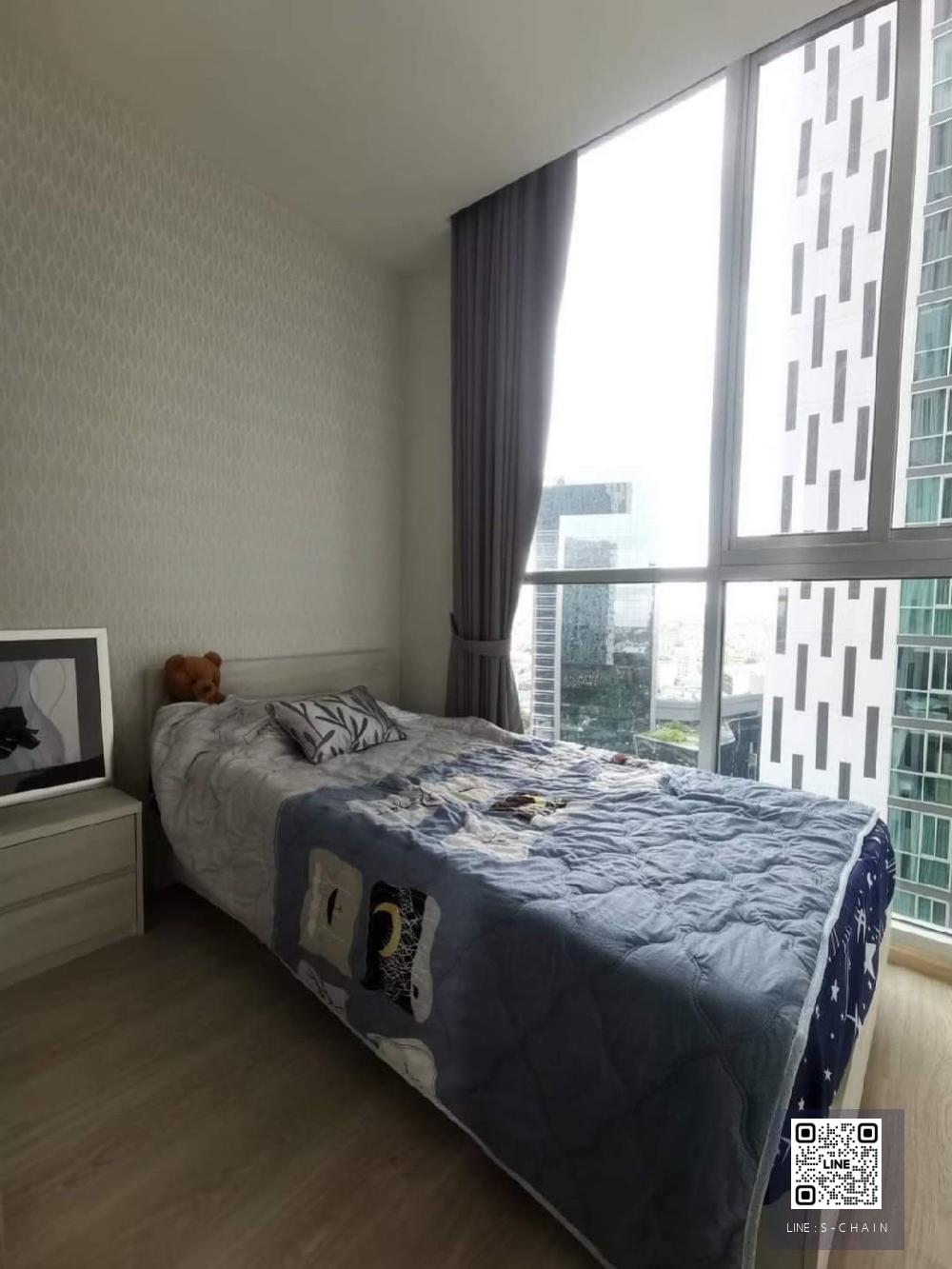 🍁คอนโดให้เช่า🍁Noble Revolve Ratchadaขนาด 50 ตร.ม. ชั้น 22#Mo-097