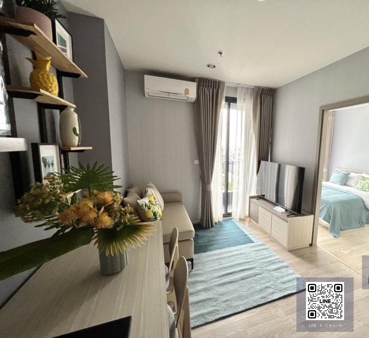 📢🎉FOR RENT>> I Deo Mobi Sukhumvit Eastpoint 🔥เดินทางสะดวก ใกล้ BTS บางนา,แบริ่ง ชั้น 16 ขนาด 34 ตร.ม เฟอร์นิเจอร์พร้อมเครื่องใช้ไฟฟ้าครบ #LV-MO2011