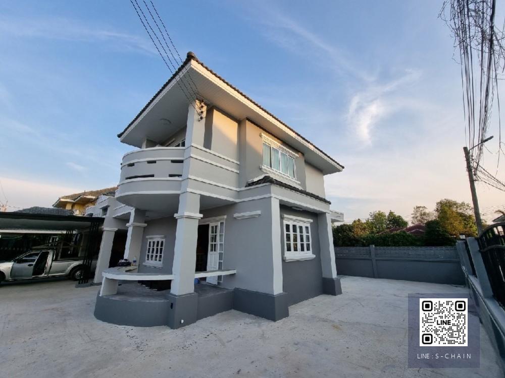 🍁 ให้เช่า บ้านเดี่ยว 🍁บ้านมณีรินทร์ ท่าอิฐ - รัตนาธิเบศร์บ้านใหม่มากๆ เพิ่ง Renovate ใหม่ทั้งหลังขนาดพื้นที่ 240 ตร.ม#MO-738