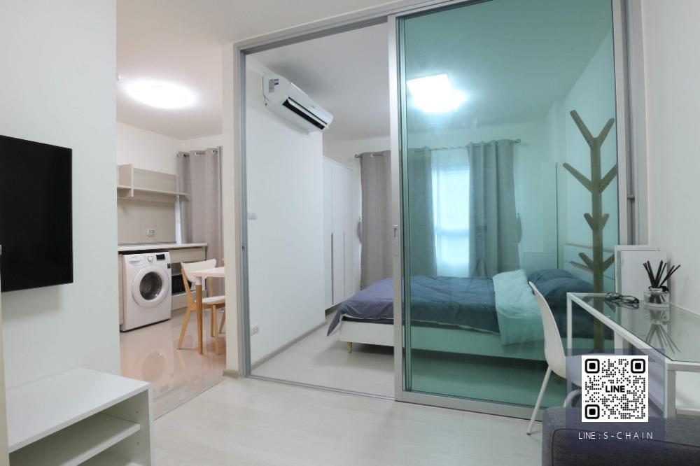 FOR RENT>> Aspire Ladprao 113>> ชั้น 2 ห้องขนาด 28 ตร.ม. ห้องฝั่งทิศตะวันออก แดดเช้า เฟอร์นิเจอร์ครบ เดินทางสถดวก ใกล้ NIDA ติดรถไฟฟ้าสายสีเหลือง สถานีบางกะปิ #LV-MO205
