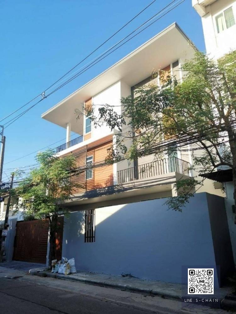 FOR RENT บ้านใหม่ 3 ชั้น ถนนประชาชื่น.>>บ้านอยู่ต้นซอย  ใกล้ MRT กลางบางซื่อ ใกล้ทางด่วน #MO-1538