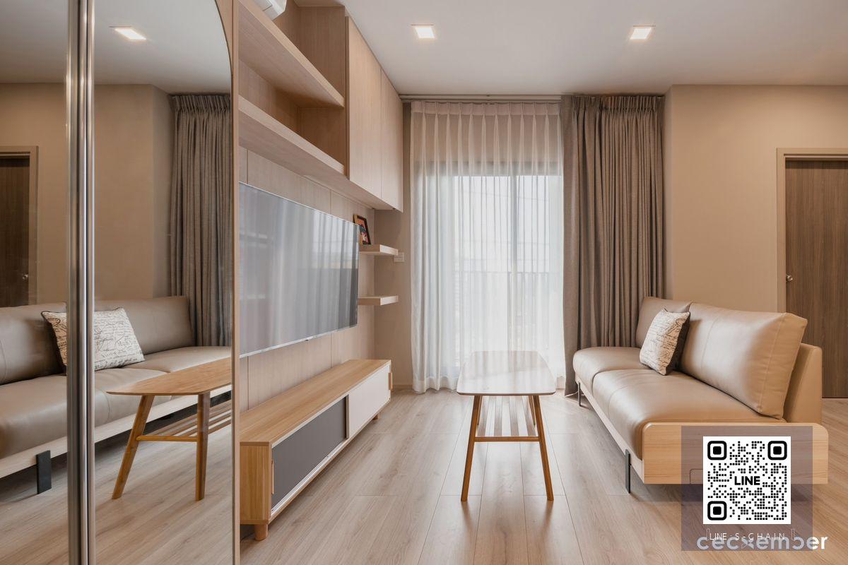 📢FOR RENT>> Metris Ladprao 2>> ⭐ ชั้น 12 ห้องมุม ไม่ติดใคร มีความ private สูง วิวฝั่งยูเนียนมอล ห้อง Built-in ตกแต่งโทนไม้สีสว่าง สไตล์ Japanese Minimalism 🐶😺petfriendly #LV-MO1514