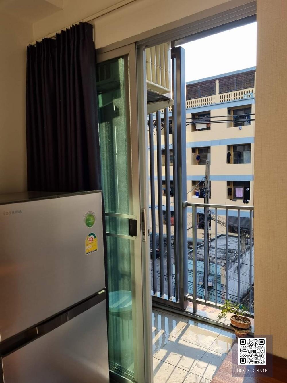 🍁 คอนโด ให้เช่า 🍁 Plum Condo Ram60 Interchange  ขนาดห้อง 22.97 ตร.ม. ชั้น 3#MO-1231