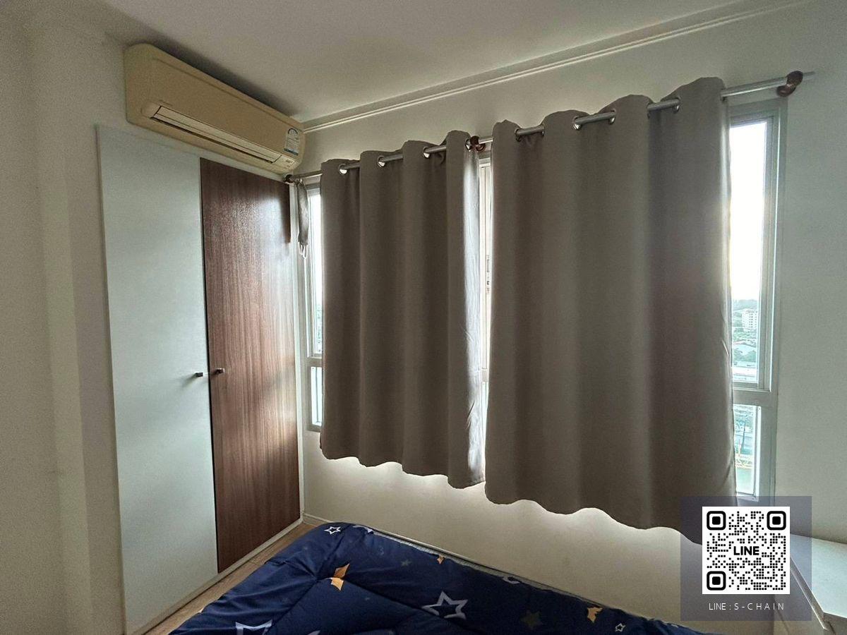 FOR RENT>> Lumpini Ville Lasalle - Bearing>> ชั้น 17 ใกล้ลิฟท์ เฟอร์นิเจอร์พร้อมเครื่องใช้ไฟฟ้าครบ ใกล้ BTS แบริ่ง-ลาซาล #LV-MO1788