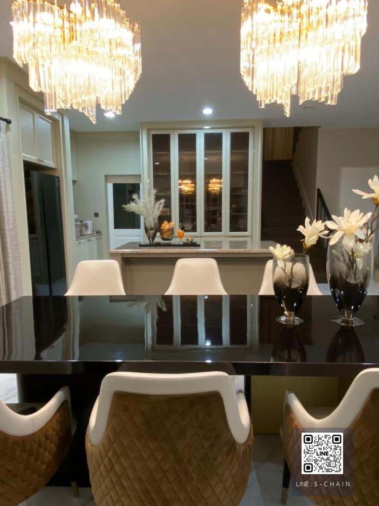 HOME FOR RENT>> บ้านเดี่ยว หมู่บ้านนันทวัน รามอินทรา - พหลโยธิน 50>> บ้านเดี่ยวสุดหรู ทำเลดีที่สุด ถนนเทพรักษ์ ขนาด 278 ตร.ม. 4 ห้องนอน #LV-MO353